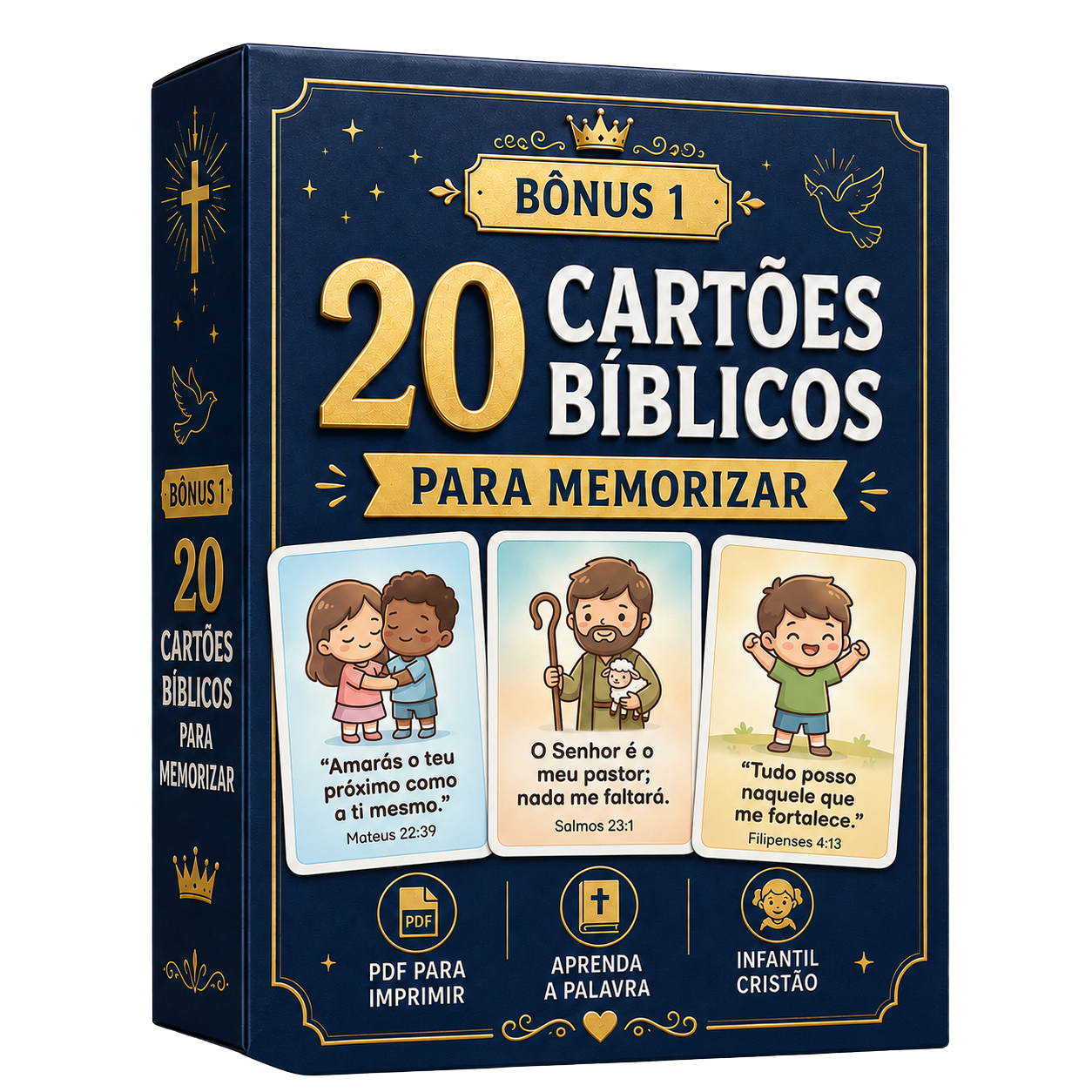 20 Cartões Bíblicos para Memorizar