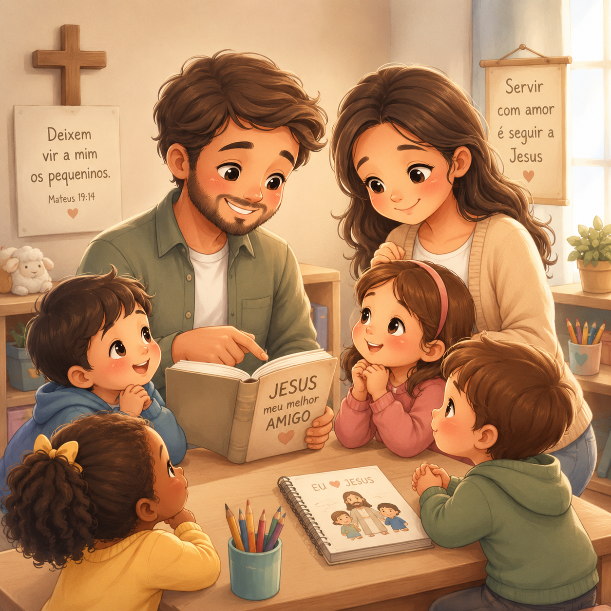 Líderes do Ministério Infantil